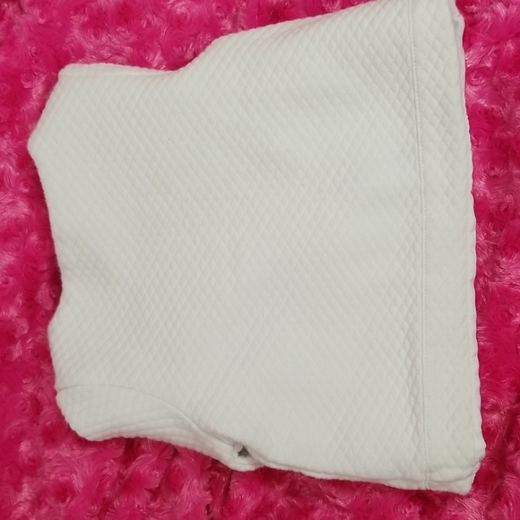 JANIE AND JACK BABY QUILTED JACKET IN WHITE SIZE 6 TO 12 MONTHS - Picture 5 of 8